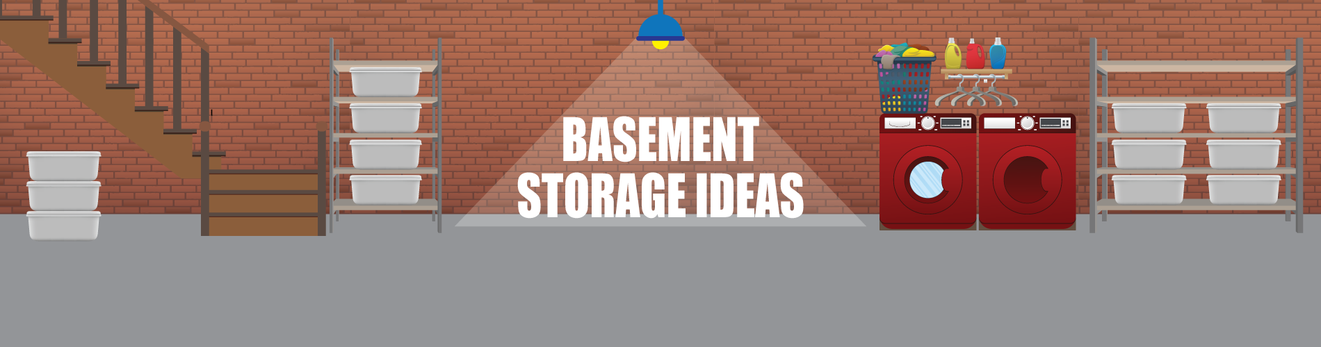 basement storage ideas from Hogan Self Storage in Pennington NJ